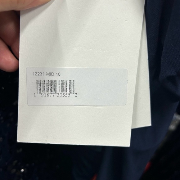 Mac Duggal 12231 / 12527 NWT BEADED CUFF DROP SHOULDER FAUX WRAP GOWN - Picture 12 of 16